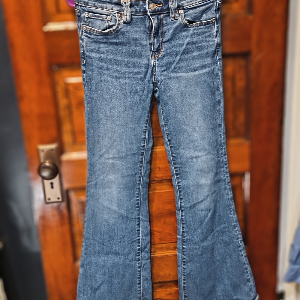 American Eagle Outfitters Blue Flare Jeans